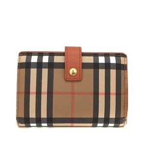 Burberry Nova Check Pvc Leather Bifold #193709B66